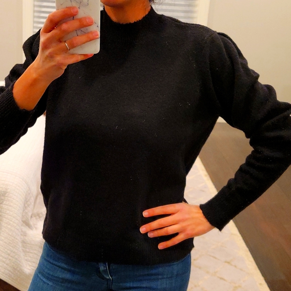 Y.A.S. YASCAMPA KNIT PULLOVER WOOL SWEATER SIZE SMALL